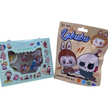 Elit Labubu Sürpriz Paket & Sticker Bant Seti