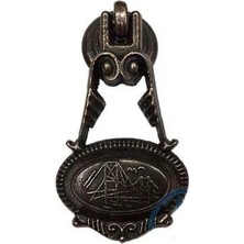 Najmaddin Dekoratif Zamak Sarkaç Küçük Kulp - 30X63MM, Eskitme, 75 Adet Çerçici Najmaddin