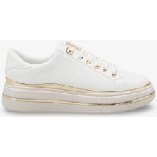İnna Butikk Dainla Kadın Dolgu Sneaker Spor Ayakkabı - Beyaz