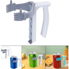 Sunup SN-29912 Kaymaz Saplı El Tasarım Kutu Içecek Tutucu