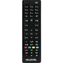 Hı-Level Siyah Tuşlu Lcd*led Tv Kumanda