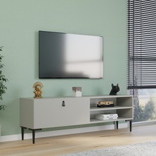 Nilah Alvin 140 cm Modern Tv Sehpası Kum Taşı