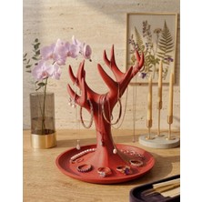 My Craft 3D MYCRAFT3D Şık Tasarım Takı Standı - Geyik Boynuzu Kolye, Küpe ve Yüzük Organizer Modern Aksesuar Düzenleyici