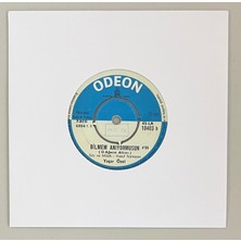 Odeon Yaşar Özel O Ağacın Altını Bilmem Yanıyormusun - Bilmem Yüzün Güldü Mü 45 Lik Plak