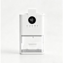 Mini Nem Alma Cihazı Çok Amaçlı LED Ekranlı - 230ML/GÜN 1l Hazneli - Beyaz