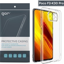 Kont Gor Xiaomi Poco X3  Şeffaf Kamera Korumalı Ultra Slim Tpu KILIF-(5775)