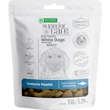 Nature's Protection Superior Care Beyaz Tüylü Köpekler Için Ringa Balıklı Bağışıklık Destekli Köpek Ödülü 150G