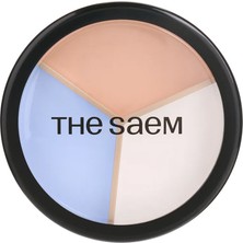 The Saem Cover Perfection Triple Pot Concealer 06 Blue Beige