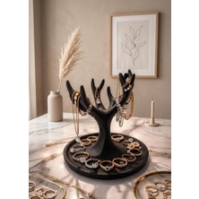 My Craft 3D MYCRAFT3D Şık Tasarım Takı Standı - Geyik Boynuzu Kolye, Küpe ve Yüzük Organizer Modern Aksesuar Düzenleyici