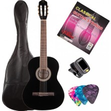 Almira MG917-BK Tam Boy Yetişkin Klasik Gitar Seti