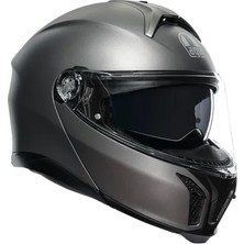 Agv Kask/tourmodular Solıd Mplk Luna Grey Matt