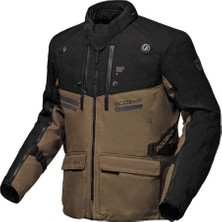 Modeka Atlaz Waterproof 'aaa' Ceket Haki Siyah - Motodede