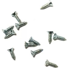 Renas Store Klips, Menteşe, Ayak, Ağaç, Sunta Vidası 2,2x7,5mm - Nikel 100 Adet