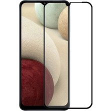 Kont Sm Galaxy A12 Full Glue Full Kaplama Tempered Cam Ekran KORUYUCU-(5775)