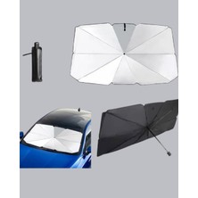 Zero Land Muratech Şemsiye Tasarımlı Katlanabilir Araç Güneşliği – Geniş Uyumlu, Uv Koruma