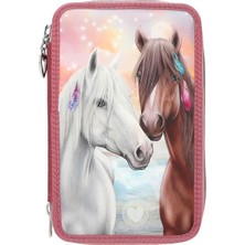 Miss Melody 3 Katlı Içi Dolu Kalem Çantası 13416