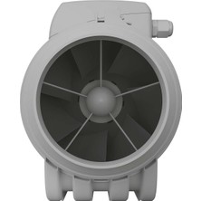 Ayas Havalandırma Ayas TYPHOON-100 (180-250 M³/h) Karma Akışlı Plastik Kanal Fanı