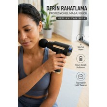 Massage Gun Taşınabilir Mini Kas Gevşetici Şarjlı Masaj Aleti