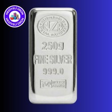 E-Gümüş Nizip 250 gr Külçe Gümüş