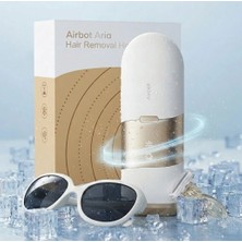 Airbot Aria Opal Lazer Epilasyon Cihazı - IPL Buz Soğutmalı Epilasyon Makinesi -Champagne Gold