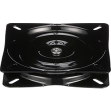 Cekar Store 17721 Koltuk Döner, Tekne Koltuğu Için, 3 Derece Eğim Hareketi, 7 Inç, Çelik, Siyah Toz Boya