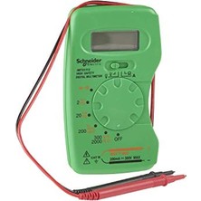 Cekar Store Thorsman Dijital Cep Multimetresi, Voltmetre/ampermetre/ohm Ac Dc Test Cihazı, 300 V, Cat Iıı, IMT23112, Yeşil/gri