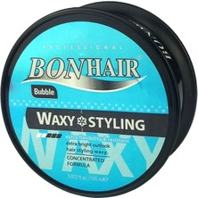Bonhair Waxy Styling Wax Bubble 150 ml Saç Bakım Ürünü Esneklik ve Parlaklık Sunar