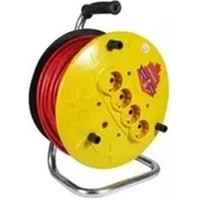 Pileli Store 35MT Makaralı Uzatma Kablo 3x1.5mm (4887)