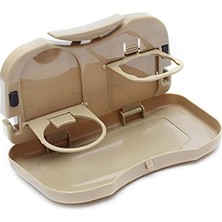 Cekar Store Arka Koltuk Araba Düzenleyici Tepsili Masa Arka Koltuk Monteli Yemek Masası Katlanabilir Arka Koltuk Tepsisi Çok Işlevli Su Bardağı Şişe Içecek Standı