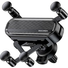 Cekar Store Rocoren Havalandırma Izgara Klipsli Araç Içi Telefon Tutucu