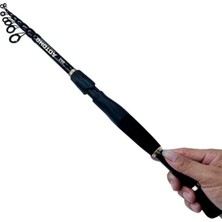 Cekar Store 2.4m Karbon Fiber Spinning 10-40GR Lrf Olta Kamış - Ultra Hafif 125GR - Spin ve Baitcasting At Çek - 2 Taşıma - 8 Boğum Teleskopik