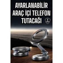 Zero Land Muratech Araç Içi Telefon Tutacağı Manyetik Tasarım Ayarlanabilir