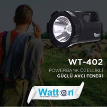 Pileli Store Profesyonel Avcı Feneri 30 W Gücünde WT-402