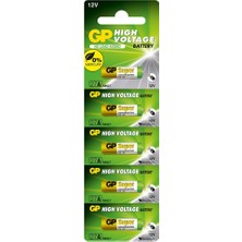 Pileli Store Gp 27A 12V Alkalin Pil 5'li Paket