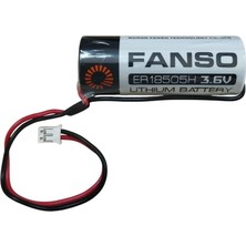 Pileli Store Fanso ER18505H Kablolu Konnektörlü (Jst Ph-2.0) 3.6V Lithium Pil (Li-Socl2)