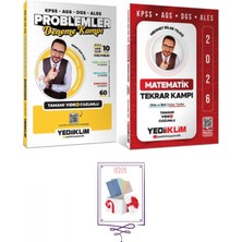 Yediiklim Yayınları 2026 KPSS AGS DGS ALES Problemler + Matematik Tekrar ve Deneme Ka