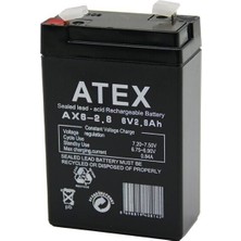 Pileli Store Ince Akü 6V 2.8AH Amper
