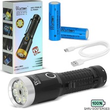 Pileli Store 2800 Lümen Özel Seri Yeşil Lazer Özellikli Mıknatıslı WT-735