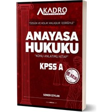 A Kadro Yayınları Anayasa Hukuku 10.baskı