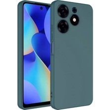 Anka Cep Cep Telefonu Aksesuarları Tekno Tecno Spark 10 Pro Kılıf Mara Lansman Içi Kadife Silikon Kapak