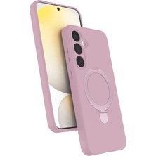 Anka Cep Cep Telefonu Aksesuarları Samsung Galaxy A35 5g Regal Magsafe Standlı Silikon Kapak
