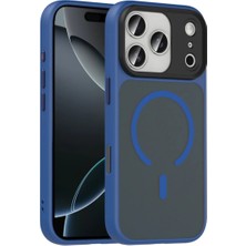 Anka Cep Cep Telefonu Aksesuarları Apple iPhone 17 Pro Max Kılıf Mat Arka Yüzey Wireless Şarj Özellikli Flet Magsafe Kapak