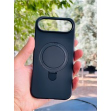 Anka Cep Cep Telefonu Aksesuarları Apple iPhone 17 Air Kılıf Regal Mgsafe Içi Kadife Soft Standlı Silikon Kapak