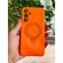 Anka Cep Cep Telefonu Aksesuarları Samsung Galaxy A16 5g Kılıf Regal Mgsafe Içi Kadife Soft Standlı Silikon Kapak