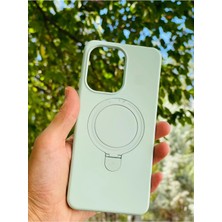 Anka Cep Cep Telefonu Aksesuarları Xiaomi Redmi 13C Kılıf Regal Mgsafe Içi Kadife Soft Standlı Silikon Kapak