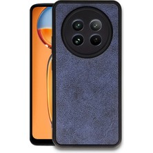 Anka Cep Cep Telefonu Aksesuarları Realme 12 5g Kılıf Aras Deri Görünümlü Kapak + Ekran Koruma + Kablo Koruma