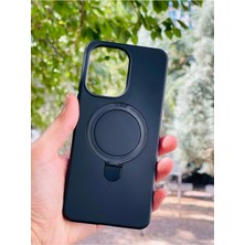 Anka Cep Cep Telefonu Aksesuarları Xiaomi Redmi 13C Kılıf Regal Mgsafe Içi Kadife Soft Standlı Silikon Kapak