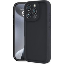 Anka Cep Cep Telefonu Aksesuarları Apple iPhone 16 Pro Kılıf Viera Silikon Kapak + Ekran Koruma + Kablo Koruma