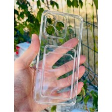 Anka Cep Cep Telefonu Aksesuarları Realme Note 50 4g Kılıf Kartlıklı Lüx Şeffaf Silikon Kapak