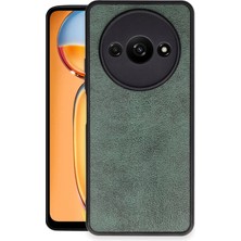 Anka Cep Cep Telefonu Aksesuarları Xiaomi Redmi A3 4g Kılıf Aras Deri Görünümlü Kapak + Ekran Koruma + Kablo Koruma